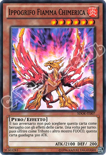 SDOK-IT007 Ippogrifo Fiamma Chimerica comune unlimited (IT) -NEAR MINT-