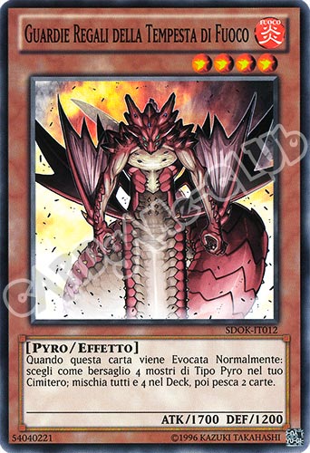 SDOK-IT012 Guardie Regali della Tempesta di Fuoco comune unlimited (IT) -NEAR MINT-