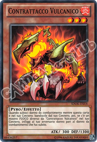 SDOK-IT014 Contrattacco Vulcanico comune unlimited (IT) -NEAR MINT-