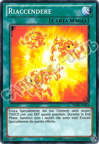 SDOK-IT024 Riaccendere comune unlimited (IT) -NEAR MINT-