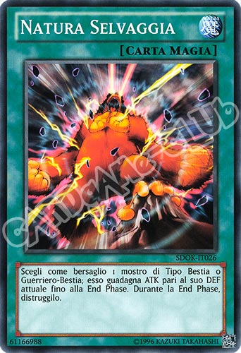 SDOK-IT026 Natura Selvaggia comune unlimited (IT) -NEAR MINT-