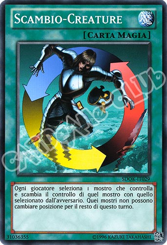 SDOK-IT029 Scambio-Creature comune unlimited (IT) -NEAR MINT-