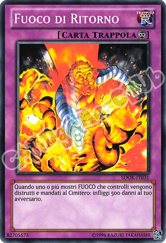 SDOK-IT031 Fuoco di Ritorno comune unlimited (IT) -NEAR MINT-