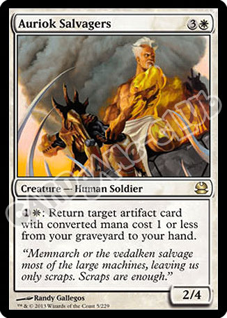 005 / 229 Auriok Salvagers rara (EN) -NEAR MINT-