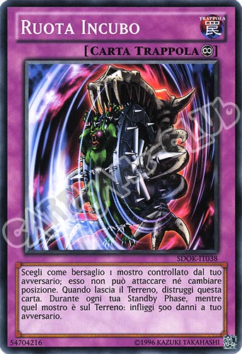 SDOK-IT038 Ruota Incubo comune unlimited (IT) -NEAR MINT-