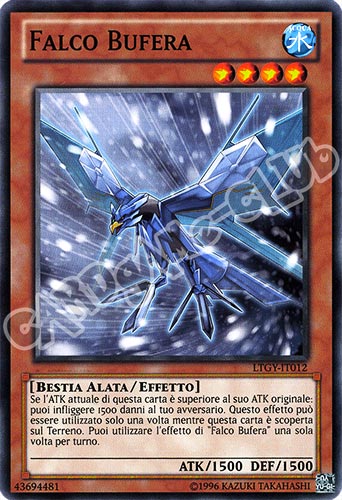 LTGY-IT012 Falco Bufera comune Unlimited (IT) -NEAR MINT-