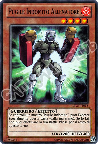 LTGY-IT018 Pugile Indomito Allenatore comune Unlimited (IT) -NEAR MINT-