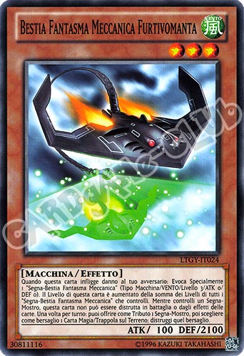 LTGY-IT024 Bestia Fantasma Meccanica Furtivomanta comune Unlimited (IT) -NEAR MINT-
