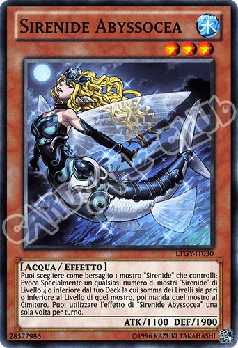 LTGY-IT030 Sirenide Abyssocea comune Unlimited (IT) -NEAR MINT-