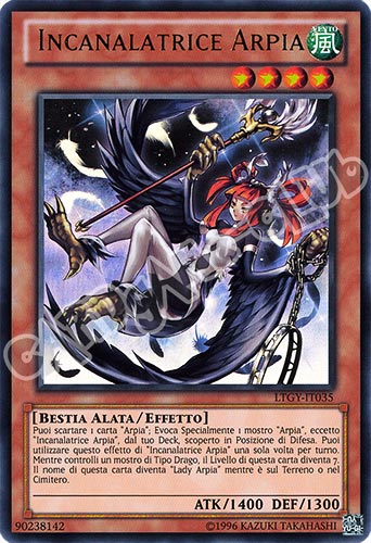 LTGY-IT035 Incanalatrice Arpia ultra rara Unlimited (IT) -NEAR MINT-