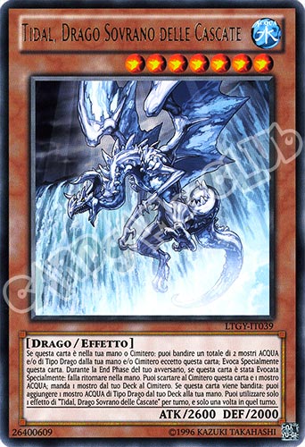 LTGY-IT039 Tidal, Drago Sovrano delle Cascate rara Unlimited (IT)  -GOOD-