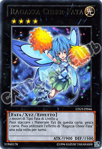 LTGY-IT046 Ragazza Cheer-Fata rara Unlimited (IT) -NEAR MINT-