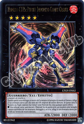 LTGY-IT052 Numero C105: Pugile Indomito Comet Cestus ultra rara Unlimited (IT) -NEAR MINT-