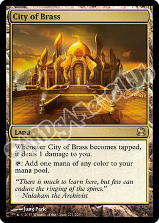 221 / 229 City of Brass rara (EN) -NEAR MINT-