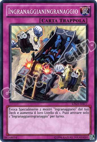 LTGY-IT077 Ingranaggianingranaggio super rara Unlimited (IT)  -GOOD-