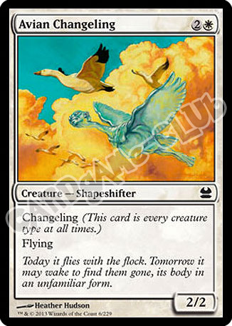 006 / 229 Avian Changeling comune (EN) -NEAR MINT-