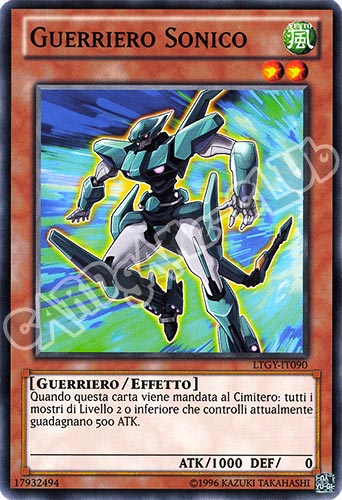 LTGY-IT090 Guerriero Sonico comune Unlimited (IT) -NEAR MINT-