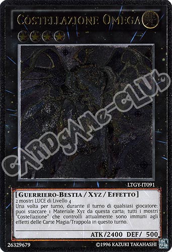 LTGY-IT091 Costellazione Omega rara ultimate Unlimited (IT) -NEAR MINT-
