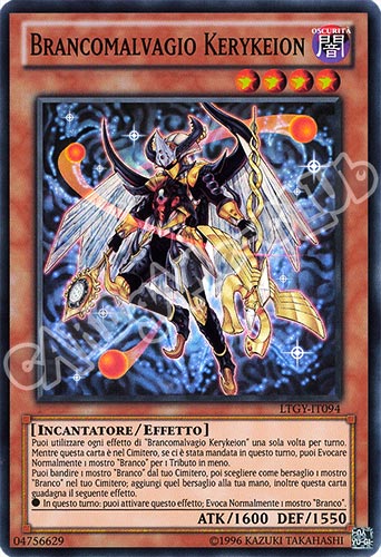 LTGY-IT094 Brancomalvagio Kerykeion super rara Unlimited (IT) -NEAR MINT-