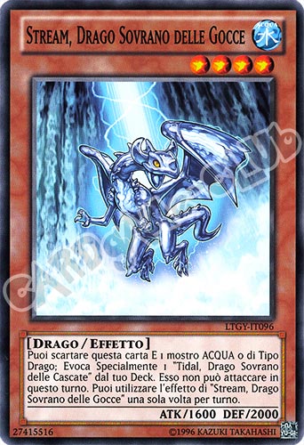 LTGY-IT096 Stream, Drago Sovrano delle Gocce comune Unlimited (IT) -NEAR MINT-