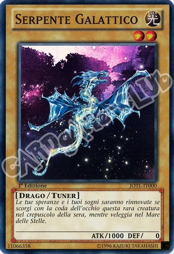 JOTL-IT000 Serpente Galattico super rara 1a Edizione (IT) -NEAR MINT-