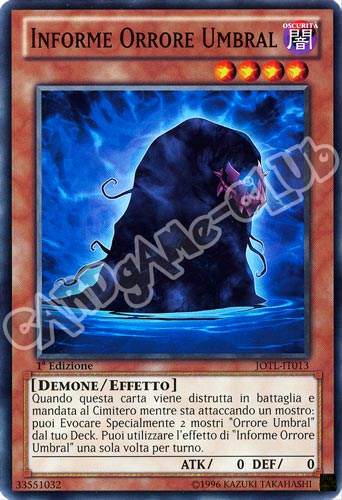 JOTL-IT013 Informe Orrore Umbral comune 1a Edizione (IT) -NEAR MINT-