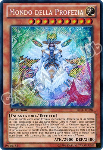 JOTL-IT028 Mondo della Profezia rara segreta 1a Edizione (IT) -NEAR MINT-