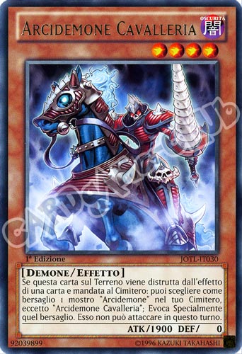 JOTL-IT030 Arcidemone Cavalleria rara 1a Edizione (IT)  -GOOD-
