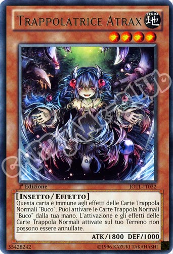 JOTL-IT032 Trappolatrice Atrax rara 1a Edizione (IT)  -GOOD-