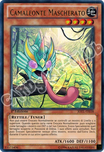 JOTL-IT038 Camaleonte Mascherato ultra rara 1a Edizione (IT)  -GOOD-
