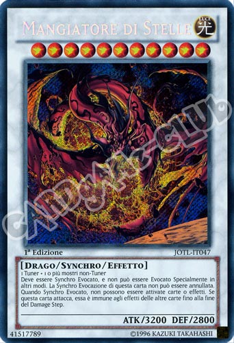 JOTL-IT047 Mangiatore di Stelle rara ultimate 1a Edizione (IT) -NEAR MINT-