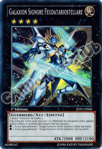 JOTL-IT050 Galaxion Signore Feudatariostellare super rara 1a Edizione (IT) -NEAR MINT-