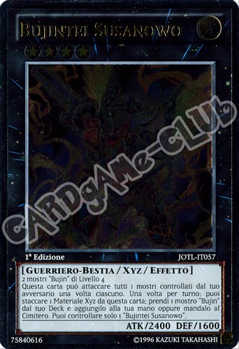 JOTL-IT057 Bujintei Susanowo rara ultimate 1a Edizione (IT) -NEAR MINT-