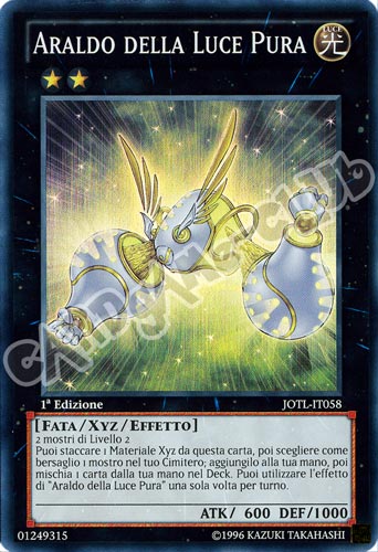 JOTL-IT058 Araldo della Luce Pura super rara 1a Edizione (IT) -NEAR MINT-
