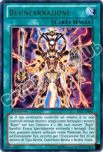 JOTL-IT063 Bujincarnazione rara 1a Edizione (IT)  -GOOD-
