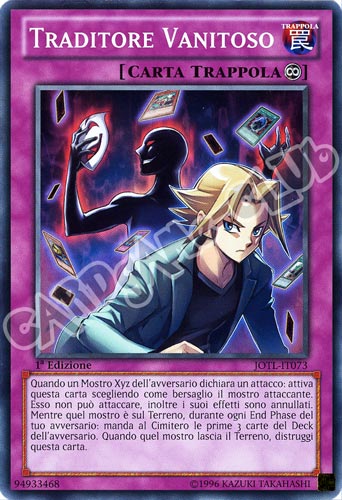 JOTL-IT073 Traditore Vanitoso comune 1a Edizione (IT) -NEAR MINT-