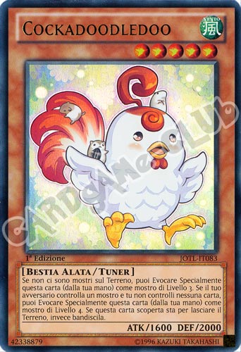 JOTL-IT083 Cockadoodledoo ultra rara 1a Edizione (IT) -NEAR MINT-