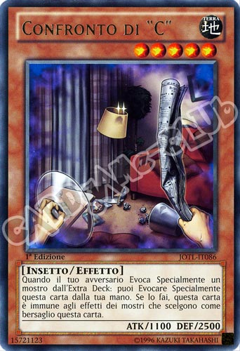 JOTL-IT086 Confronto di "C" rara 1a Edizione (IT)  -GOOD-