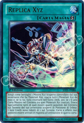 JOTL-IT088 Replica Xyz ultra rara 1a Edizione (IT) -NEAR MINT-