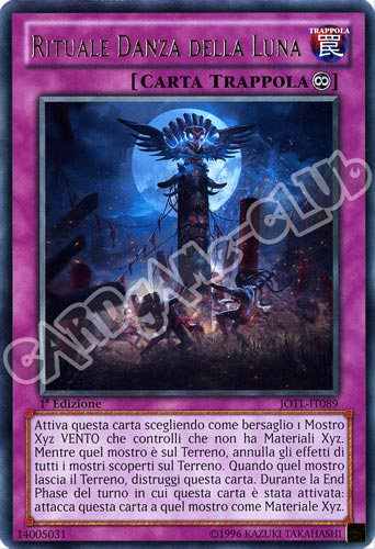 JOTL-IT089 Rituale Danza della Luna rara 1a Edizione (IT)  -GOOD-