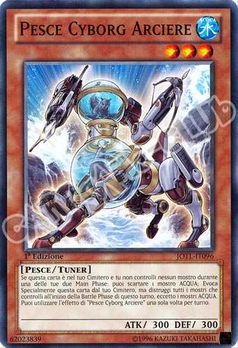 JOTL-IT096 Pesce Cyborg Arciere comune 1a Edizione (IT) -NEAR MINT-