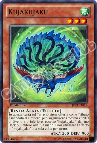 JOTL-IT098 Kujakujaku comune 1a Edizione (IT) -NEAR MINT-