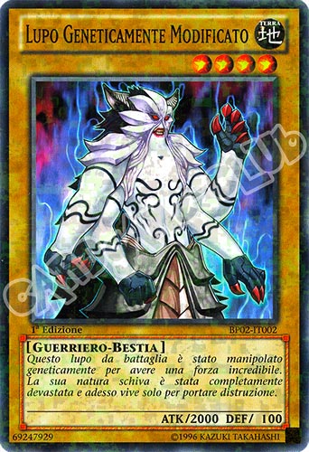 BP02-IT002 Lupo Geneticamente Modificato comune mosaico 1a Edizione (IT) -NEAR MINT-
