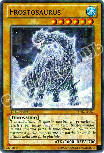BP02-IT003 Frostosaurus rara mosaico 1a Edizione (IT)  -PLAYED-