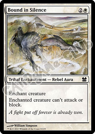 008 / 229 Bound in Silence comune (EN) -NEAR MINT-