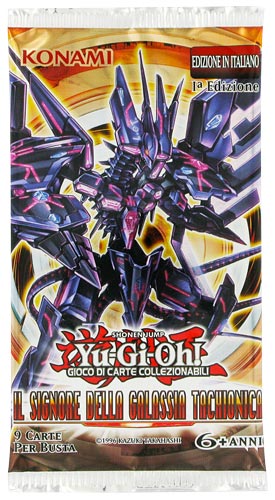 Il Signore della Galassia Tachionica 1a edizione busta 9 carte