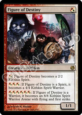 03 / 81 Figure of Destiny rara (EN) -NEAR MINT-