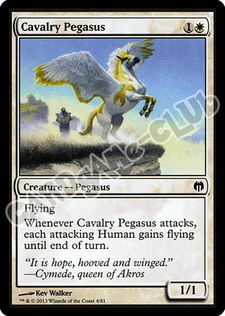 04 / 81 Cavalry pegasus comune (EN) -NEAR MINT-