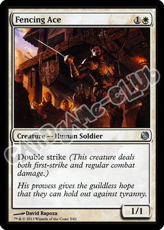 05 / 81 Fencing Ace non comune (EN) -NEAR MINT-