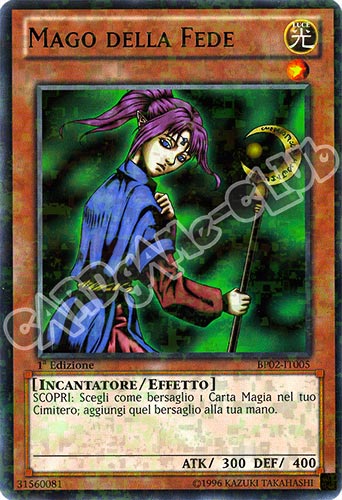 BP02-IT005 Mago della Fede rara mosaico 1a Edizione (IT) -NEAR MINT-